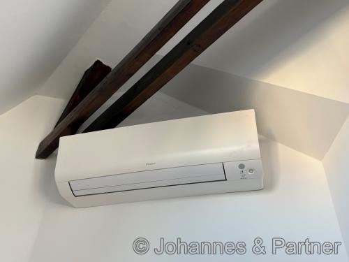Klimaanlage im Schlafzimmer