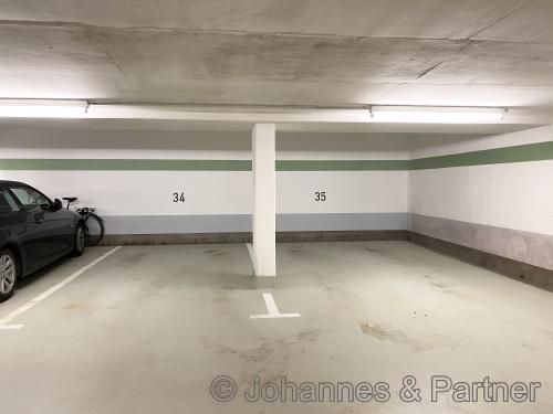 sehr große Einzelstellplätze in der Tiefgarage, geeignet für fast jede Fahrzeuggröße