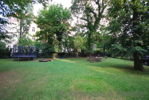 großer Gemeinschaftsgarten