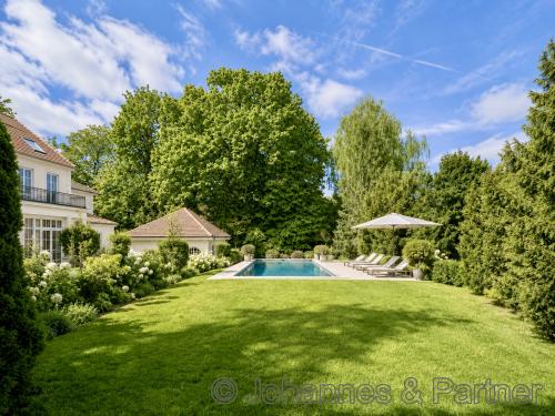 Garten (Variante nach Sanierung, Visualisierung des Planungsbüros)