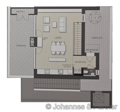 Grundriss obere Ebene