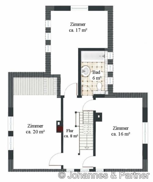 Grundriss Obergeschoss
