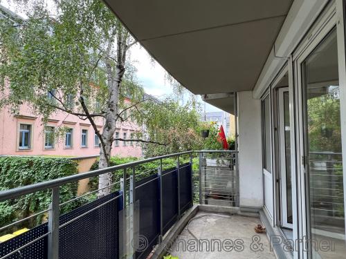 Balkon am Wohnzimmer