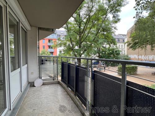 Balkon am Wohnzimmer