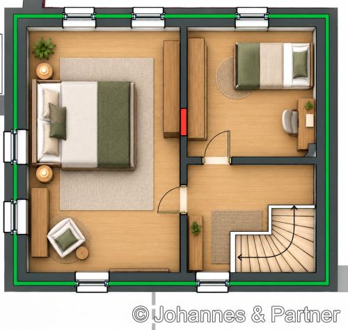 Grundriss Obergeschoss