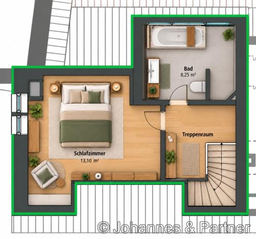 Grundriss Dachgeschoss