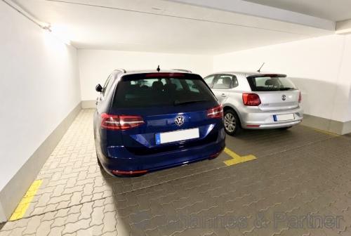 großer Einzelstellplatz in der Tiefgarage